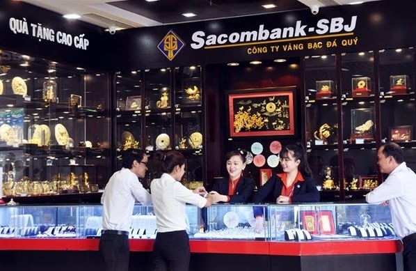 Top 7 công ty vàng bạc đá quý uy tín nhất tại TPHCM 5 Công ty vàng bạc đá quý Sacombank (SBJ)